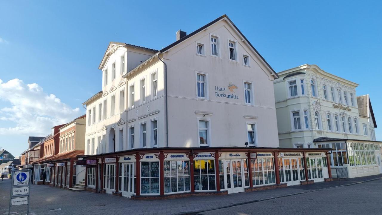 Haus Borkumitte Appartement Poseidon 外观 照片